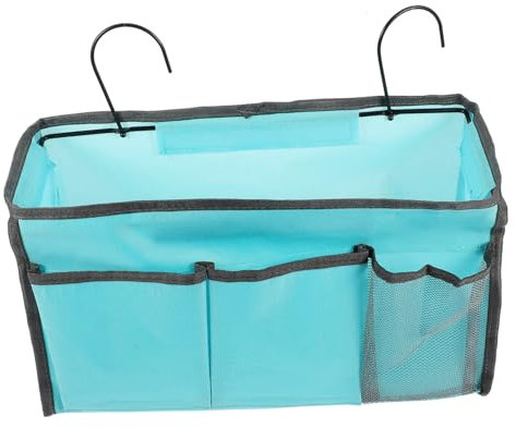 DIKACA Dormitory Hanging Pouch Bedside Hanging Bag Sundries Organizing Bags Clothes Organizer Bedside Storage