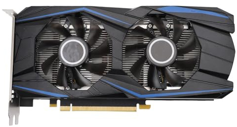 LICAEVEY 4 GB GDDR5 128 -Bit -GPU -Grafikkarte, Doppellüfterkühlung mit HDMI/DVI/DisplayPort, PCI Express 3.0 X16 Computer -Grafikkarte für PC -Gaming & 4K -Unterstützung