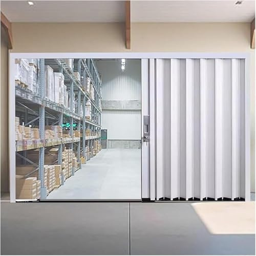 AVLLSO Raumteiler Schiebetür Verschließbare ausziehbare Klapptüren, Inklusive Tür und Montage Hardware, Griff, Verriegelung (42x80in(106x203cm))