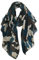 DAMILY Schals & Tücher für Damen Baumwollschal Sommerschal Große Blau Halstuchs Camouflage Kopftuch Hijab Warm