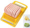 KOOWAI Luncheon Meat Spam Slicer,Egg Cutter,Multi-Purpose Kitchen Tool for,Bananas, Avocados,Vegetables Dishwasher Safe, Rust-Resistant Food Prep Accessories (Only Suits Soft Cheese,No Bony Foods)