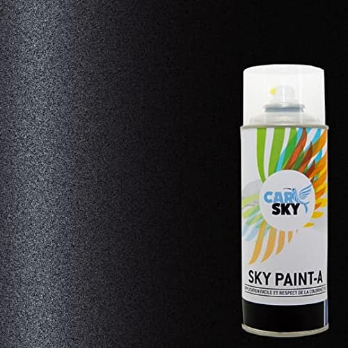 CARSKY Lackspray kompatibel mit Volkswagen Black Magic PERL LC9Z und Hochglanzlack -> 2 Spraydosen 400ml