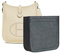 Lckaey Filz-Organizer-für Hermes Evelyne III tpm gm Bag Insert Mini 16 29 33 Tasche Geldbörse Organizer Y003 Grau-S