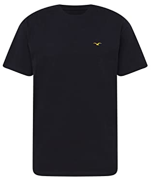 Cleptomanicx Herren Shirt Ligull Boxy 2 schwarz/gelb M