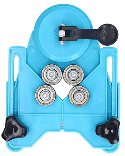 Drill Bit Hole Saw Guide, 4-83mm Adjustable, Strong Suction Cup Design for Ceramic, Glass, Marble