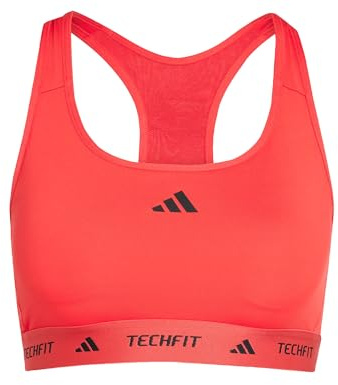 adidas Damen Techfit Bra, Pure Ruby, S