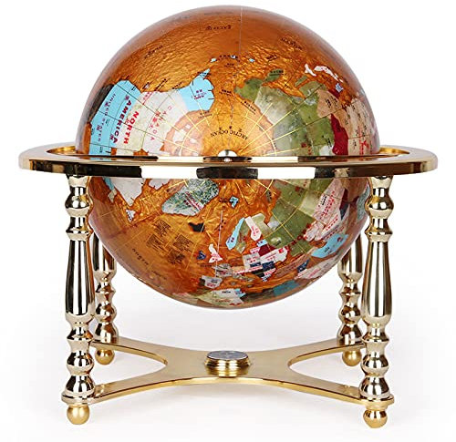 Erdkugel, pädagogischer Imitations-Edelstein, viereckiger Globus, großes Arbeitszimmer, Wohnzimmer-Dekoration, Geburtstagsdekoration, Globen der Welt