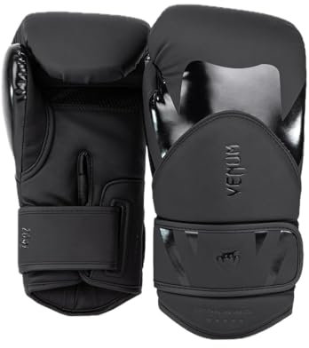 Venum Challenger 4.0 Boxhandschuhe - Schwarz-Schwarz - 12 Oz