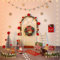 Mignor Wichteltür Set, 31-teiliges Wichtel Zubehör Weihnachten Miniatur Wichtelhaus Komplettset, Weihnachtsdekoration und Geschenk für Kinder