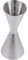 COLLBATH 1Stk zweiseitiger Messbecher bartwuchsmittel barzubehör accessories bar messbecher Barkeeper-Schuss Jigger doppelt -Unzen-Becher Bar Jigger Rostfreier Stahl