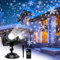VIFLYKOO Schneeflocken Projektor, LED Projektor Weihnachten Aussen, Projektionslampe mit Fernbedienung, IP65 Wasserdicht, Schneefall-Effekt für Dekoration Innen Außen Garten Weihnachten Hochzeit Party