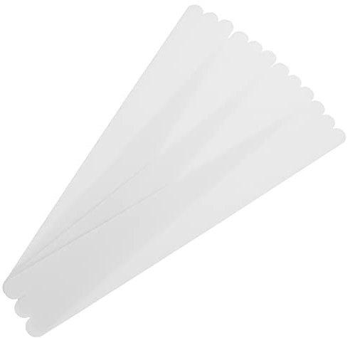 WESIEVYA 12 Piezas Pegatinas Antideslizantes para Bañera Autoadhesivas Tira Antideslizante De Peva para Suelo Bañera para Baño y Cocina