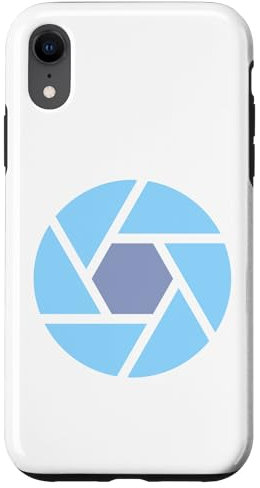 Coque pour iPhone XR Photographie Ouverture Caméra Objectif Photographe Photo