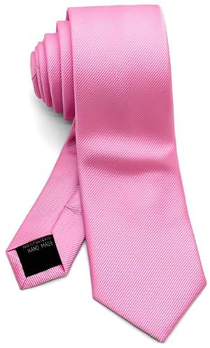 MAIANY Cravate Homme Classique Étroite 6cm, Cravate pour Mariage, Cravate d'Affaires en Polyester à Rayures Discrètes, Accessoire Élégant pour Costume et Tenue Formelle