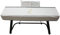 Staubschutz Klavier E-piano 88 Tasten Klaviertastatur Abdeckung Synthesizer Staubdicht Tuch Digitale Heimklaviere P45 mit Notenständerabdeckung (OffWhite)