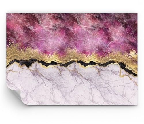 ARTTOR Papier Peint Panoramique Standard - Rose Or Arrière Plan - 300x210 cm - Revêtement mural décoration Moderne Décoration Wallpaper Design Tableaux Muraux Photo Salon Chambre - WF1AA300x210-5038