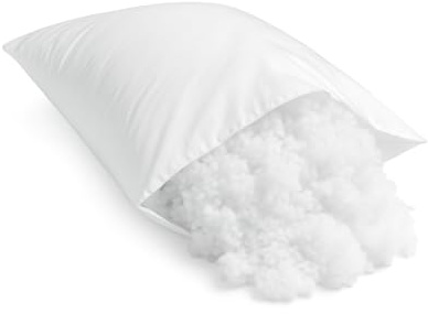Faserbällchen - Faserkügelchen – Kissenfüllung – Füllmaterial PES – Öko-Tex Standard 100 – Polsterfüllung für Kissen, Sitzsäcke, Kuscheltiere – 1,2,4,5,10 kg (4kg)