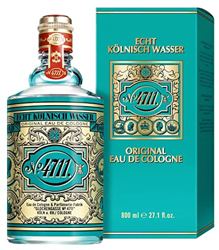 4711® Echt Kölnisch Wasser Eau de Cologne Molanusflasche 800 ml | 4711® Echt Kölnisch Wasser Eau de Cologne Molanusflasche – Ikonischer Unisex-Duftklassiker mit zeitloser Frische.