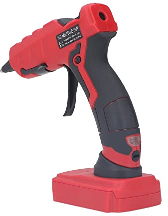 Risegun Cordless Hot Glue Gun Fast Preheating Insulated Nozzle Hot Melt Glue Gun with 30PCS Stick for