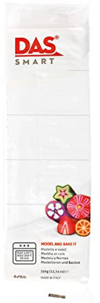 DAS SMART Fila DAS SMART Pâte à modeler durcissante au four Base PVC Blanc 16 x 5,8 x 3,5 cm