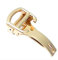 Richie strap Uhrenarmband-Verschluss aus Stahl mit D-Schnalle für Cartier Pasha-Tankgurte, gold, Einheitsgröße, Armband