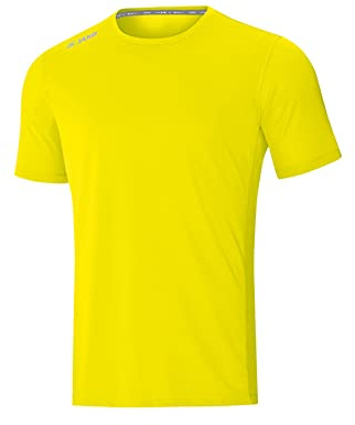 JAKO - T-Shirt Course 2.0, Mixte Enfant, Jaune Fluo, 140
