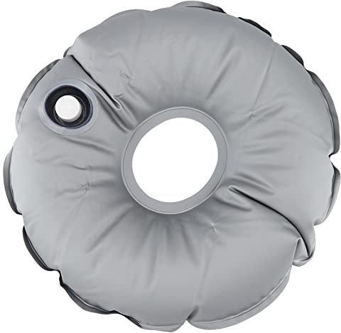 Patio Umbrella Stand Strandschirm Base Weight Bag, Faltbarer Outdoor Umbrella Base Holder mit Wassersack für Pool, Rasen