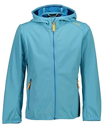 CMP Mädchen Softshelljacke Girl Jacket Fix Hood 39A5115 Pool 116