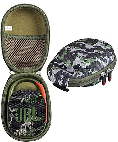 Hard Travel Case for JBL Clip 4 - Bluetooth Portable Speaker by Hermitshell(Camo)
