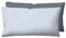 biberna 0636047 Mix & Match Kopfkissenbezug Mako-Baumwoll-Satin 1x 40x80 cm, blau