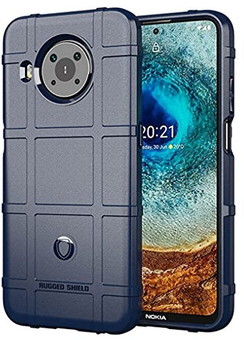 Liner Case for Nokia X10 / Nokia X20, Silky-soft Touch Silicone Phone Case Rubber Cover Shockproof Heavy Duty Protection Ultra Thin Cover for Nokia X10 / Nokia X20 - Blue