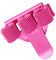 Simpleelove Farbige Dreilöcher Stifthalter Metall mit Taschenclip ideal für Krankenschwestern und Ärzte (Rosa)
