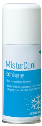 WERO MisterCool Kühlspray 100 ml - Sofortkühlung bei Prellungen, Zerrungen & Verstauchungen - Schmerzstillend, leicht anzuwenden, ideal für Sport & unterwegs