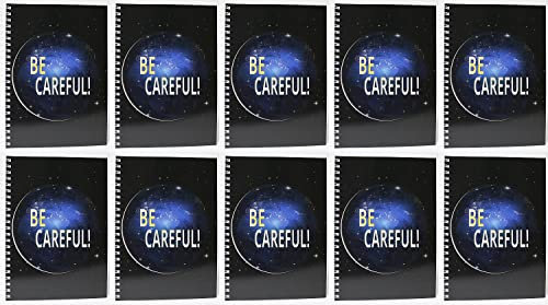 10x Collegeblock Kollegblock A4 dotted punktkariert 80 Blatt 90g/qm Premium Marke ADINA (Be Careful!)