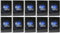 10x Collegeblock Kollegblock A4 dotted punktkariert 80 Blatt 90g/qm Premium Marke ADINA (Be Careful!)