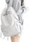 HYC00 Schulrucksack Damen, Causal Travel Schultaschen 14 Zoll Laptop Rucksack für Mädchen im Teenageralter Leichter Rucksack Wasserabweisend Bookbag College Boys Men Work Daypack,Weiss