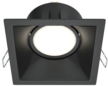 MAYTONI DECORATIVE LIGHTING Deckenleuchte Spot Lampen Spot schwarz IP 20 GU10 Aluminium für Wohnzimmer, Küche, Schlafzimmer, Esszimmer, Büro