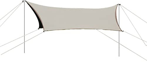 WEITINGKKK camping refugio hamaca lona, Hamaca de lona resistente a la lluvia, refugio multifuncional for exteriores for acampar y hacer senderismo(450 * 550cm)