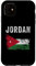 Hülle für iPhone 11 Jordanische Flagge im Used-Look – Herren Damen Kinder – Jordanische Flagge