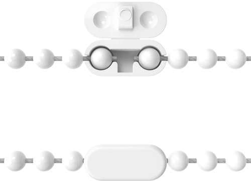 Blind Chain Connector Clips - Ball Chain Connector fits 4.5 mm Roller, Roman and vertical blinds - 10 Pack