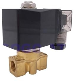 Y63Z1Y0 0-120bar/90bar/50bar/35bar 2 Way high Pressure air Solenoid Valve 1/4 BSP 12V 24V DC normal Close PG Brass Water Valve(1mm 120bar,AC220V)