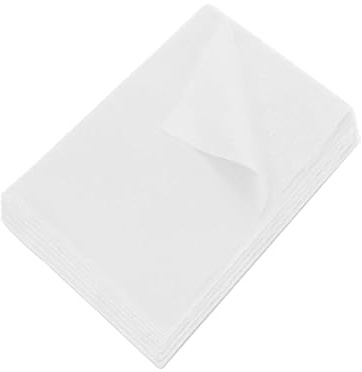 Vliesstoff Einlagestoff 1 Stk Bügelvlies Weiß 500 x 100 cm | Bügeleinlage Schwarz 30g/m² Aufbügelbarer Einlagestoff Leichtes Stoff zum Aufbügeln zum Verstärken von Genähten Falten