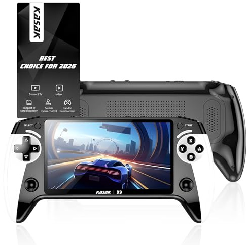 Retro-Handheld-Spielkonsole von Jungen, tragbare Videospiele, X9, vorinstalliert, kabellos, Juegos para Niños, Stick-TV, Pixel, Gaming für Kinder, Sf3000, Plug 'n' Play Drive Systeme, De Juegos