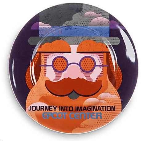 Disney World Epcot Journey into Imagination piastra