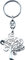Portachiave con albero della vita in metallo lucido (30 PEZZI)