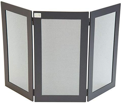 MONZA-PARASCINTILLE aus Eisen für Kamin 75 x 45-3 Paneele
