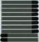 10x 50 cm x 50 mm FUK wiederverschleßbare Klett-Kabelbinder SCHWARZ mit Metall-Öse - Kabel-Klettband 500 mm wiederverwendbar