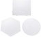 HEALLILY 3pcs 5mm Fuse Beads Boards Clear Plastic Pegboards for Kids Craft Beads