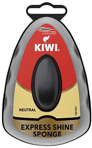 KIWI Express Schuhglanzschwamm für neutrale Schuhe, 1er Pack (1 x 6 ml)