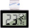 Gellvann Reptilienthermometer & Hygrometer – Digitaler Temperatur- und Feuchtigkeitssensor mit Haken (schwarz)